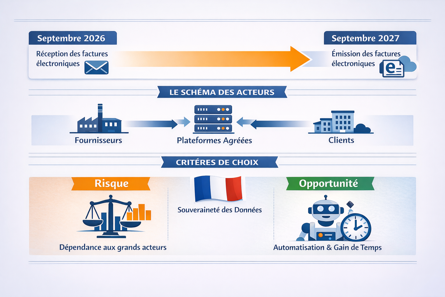 Lire la suite à propos de l’article La facturation électronique : un virage obligatoire en 2026